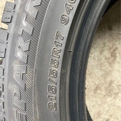 【お取引の方決まりました】BRIDGESTONE 215/55R17 23年製　冬タイヤの画像