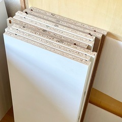 差し上げます 収納棚 本棚 ガラス戸つき (引き取り)の画像