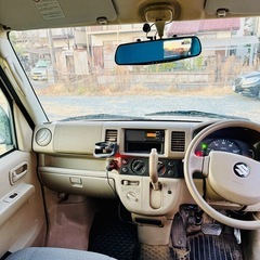 走行13.7万 パワーウィンドウ キーレス ETC エブリィ 車検2年  Bカメ ドラレコの画像