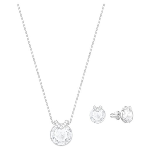 SWAROVSKI スワロフスキー  スタッドピアスネックレス2点セット 純正箱付き