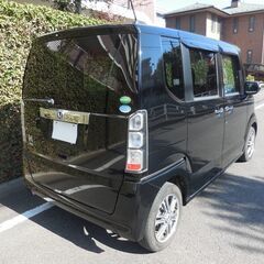 込プライス１８万５千円 Ｎ-ＢＯＸ ＳＳパッケージ JF1 修復無し 両側パワスラ 純正アルミ 人気のブラック 本車検２年受渡し 機関良好の画像