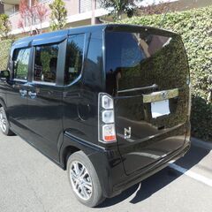 込プライス１８万５千円 Ｎ-ＢＯＸ ＳＳパッケージ JF1 修復無し 両側パワスラ 純正アルミ 人気のブラック 本車検２年受渡し 機関良好の画像