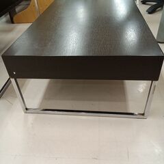 リユースのサカイ栃木店★ジモティ割あり★  テーブル ブラック W110×D55×H30 クリーニング済み TC11657の画像