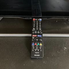 シャープ　アクオス　液晶テレビ　４０インチ　２０１５年の画像