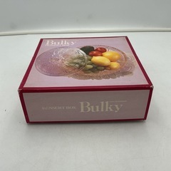 バルキーデザートボックス　Bulky DESSERT BOX 東洋ガラス　蓋付き　ピンクの画像