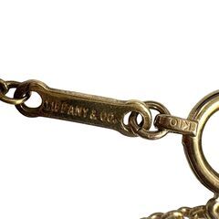 ティファニー（TIFFANY & Co.）K14 ラピスラズリ ハートネックレスの画像
