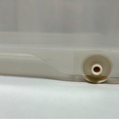 プラスチック収納ケース　蓋付き　の画像