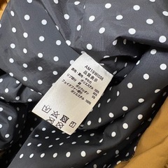 AIMABLE Aライン中綿ジャケット コート キャメル 140cm アウターの画像