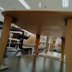 リユースのサカイ栃木店★ジモティ割あり★  テーブル ライトブラウン W90×D60×H35 クリーニング済み TC11659の画像