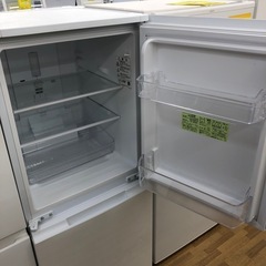 【ドリーム川西店御来店限定】 ☆ジモティー見たよ♪割引☆シャープ　2ドア冷蔵庫　2021年製　
クリーニング済み【2125560000034247】の画像