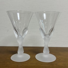 🔮SASAKIクリスタルワイングラス2個セットの画像