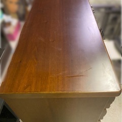 値下げしました！木製チェスト　収納家具の画像