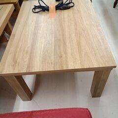 リユースのサカイ栃木店★ジモティ割あり★  コタツ ライトブラウン W80.2×D60.2×H38.5 クリーニング済み TC11660の画像