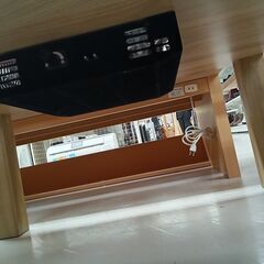 リユースのサカイ栃木店★ジモティ割あり★  コタツ ライトブラウン W80.2×D60.2×H38.5 クリーニング済み TC11660の画像