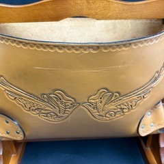 横浜ダニエル　レザー ブックラック　オーダー品の画像