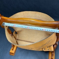 横浜ダニエル　レザー ブックラック　オーダー品の画像