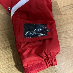 KASTLE赤スキーウェアMサイズの画像