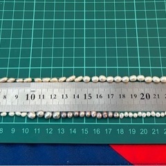 淡水パール　色々　58cmくらい　100粒　まとめ売り　ハンドメイド素材　手芸　作品作り　バラ売り10個100円〜受付ます。の画像