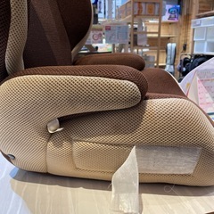 【チャイルドシート】【ブラウン】【LEAMAN】※少しシミあり★クリーニング済み【管理番号1120】野の画像