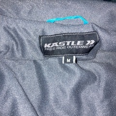 KASTLEスキーウェア青　Mサイズの画像