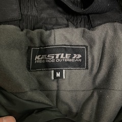 KASTLEスキーウェア青　Mサイズの画像