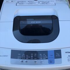 【配達可能】日立 全自動洗濯機 NW-50C 2019年製の画像