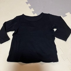 ベビーTシャツ二枚と肌着一枚90サイズの画像