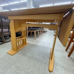 リユースのサカイ東金店 NITORI 伸縮テーブル TJ16285の画像
