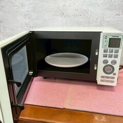 【TOSHIBA】 東芝 電子レンジ ER-Y10 2006年製 動作確認済み オーブン キッチン家電 調理家電 A0872の画像