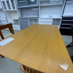 リユースのサカイ東金店 NITORI 伸縮テーブル TJ16285の画像