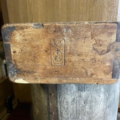 古道具　一斗升と一升枡の画像