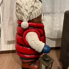 クリスマス　置物　くま　飾りの画像