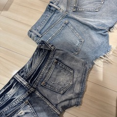 ショーパン　デニム　ショートパンツの画像