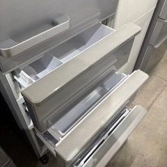 配送可【アクア】【355L ファン式冷蔵庫】★2018年製 クリーニング済/6ヶ月保証付き 【管理番号12011】桒の画像