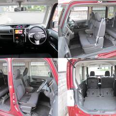 車検２年付き　タントカスタム　新型600系　最高級　最上級　カスタムＲＳターボ　両側電動パワスラ　低燃費　広い　自動ブレーキ　ＴＶ　Ｂカメラの画像