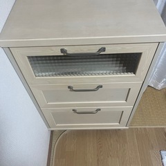 急ぎです‼️⑦美品3段チェスト可愛い💓の画像