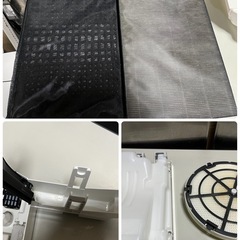 Panasonic 家庭用 加湿 空気清浄機 F-VXW55 〜25畳モデル フィルター綺麗！ 2023年製 ナノイーX 稼働確認済 中古品 ③の画像