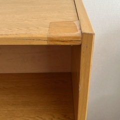 ３段カラーボックスの画像