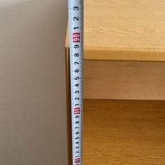 ３段カラーボックスの画像