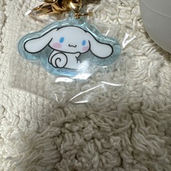 シナモロールキーホルダー、ミニがま口財布の画像