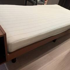 ニトリ　すのこベッド　マットレス付きの画像
