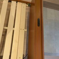 ニトリ　すのこベッド　マットレス付きの画像