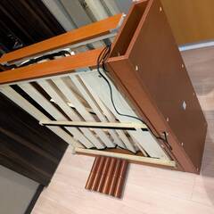 ニトリ　すのこベッド　マットレス付きの画像