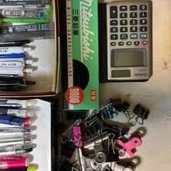 文房具色々丸ごとの画像