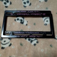 ナンバー枠の画像