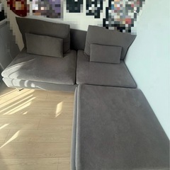 【新品価格9.9万】ソファーの画像