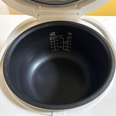 炊飯器5.5合
炊きの画像