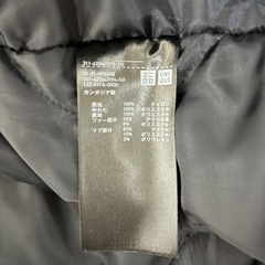 UNIQLO ジャンバー黒　XLの画像