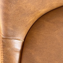 【中古】イームズシェルチェアDSW ソフトレザータイプ 　ブラウンの画像