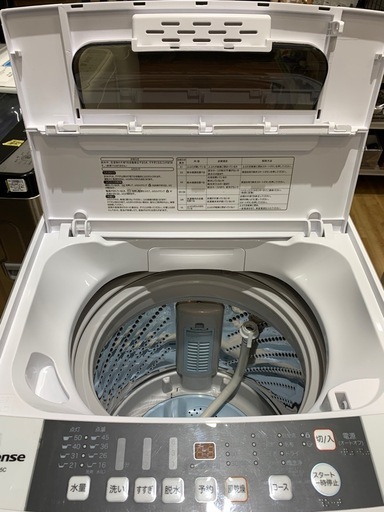 全自動洗濯機　Hisense HW-T55C　